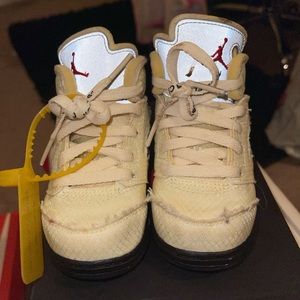 OFF WHITE Jordan 5s